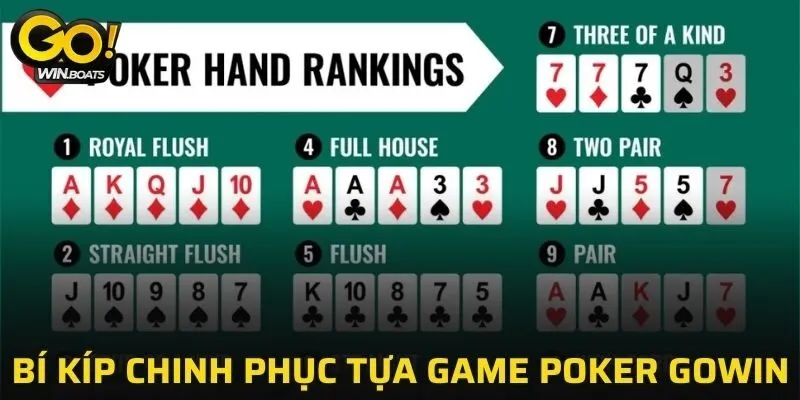 Kinh nghiệm chơi Poker bất bại tại GOWIN