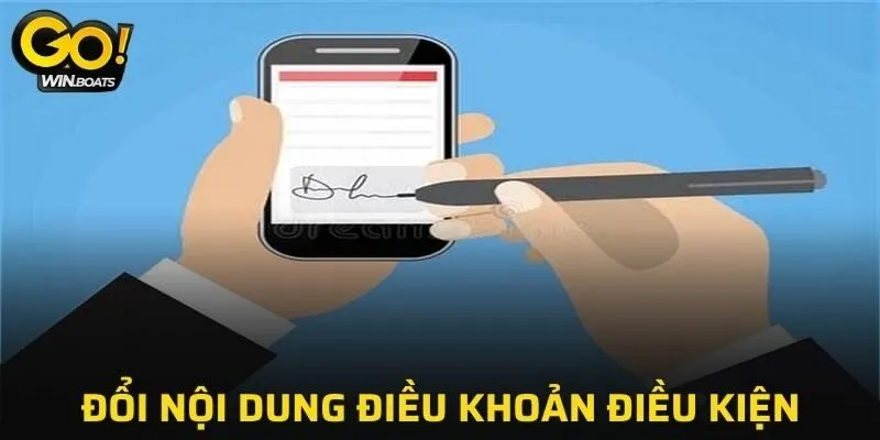 Thông tin khi thay đổi quy định